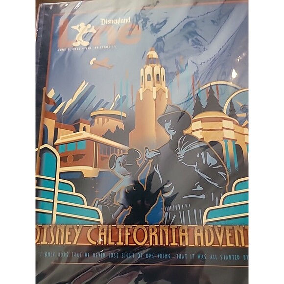 BRAND NEW!! DISNEYLAND LANE JUNE 7 2012 VOL 44 ISSUE 11 BACK ISSUE CALIFORNIA - Picture 8 of 15